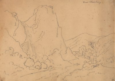 Perto de Chambéry de John Robert Cozens