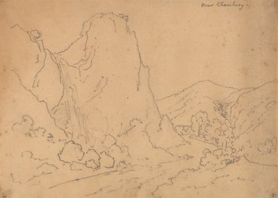 Perto de Chambéry de John Robert Cozens