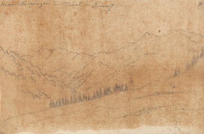 Perto de Sherzing, Tirol, 7 de junho de John Robert Cozens