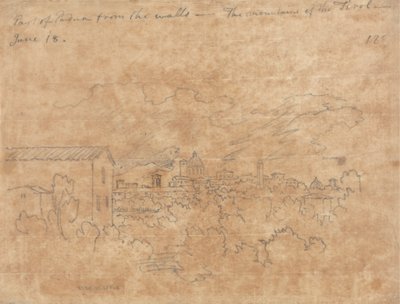 Parte de Pádua a partir das Muralhas de John Robert Cozens