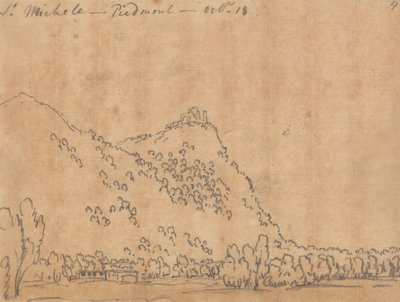 Saint Michele, Piemonte, 18 de outubro de John Robert Cozens