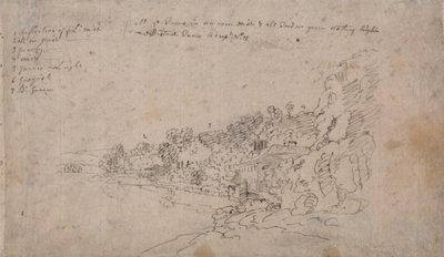 As margens do Avon em Hotwells de John Robert Cozens