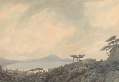 A Baía de Nápoles a partir de Capodimonte de John Robert Cozens