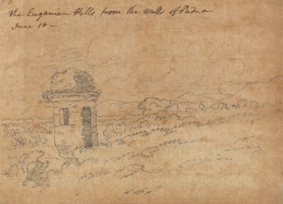 As Colinas de Euganean de John Robert Cozens