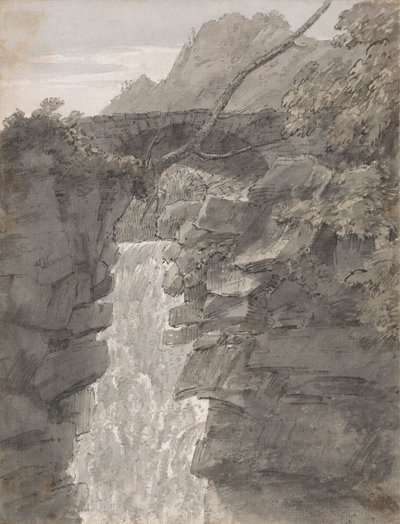 As Cataratas do Reichenbach de John Robert Cozens