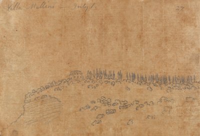 Villa Mellini, 1 de Julho de John Robert Cozens