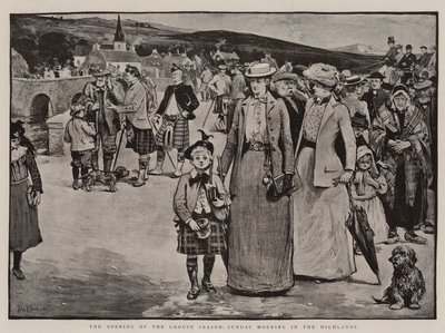 A abertura da temporada Grouse, domingo de manhã nas Terras Altas de John Robertson Reid