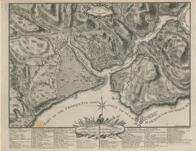 Constantinopla ou Stambol de John Rocque