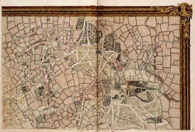 Mapa de Hackney, Waltham e Wanstead de John Rocque