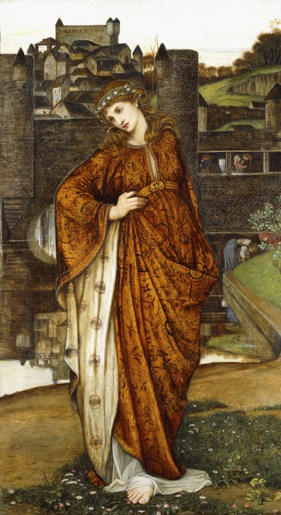 Nossa Senhora do Portão da Água, de John Roddam Spencer Stanhope