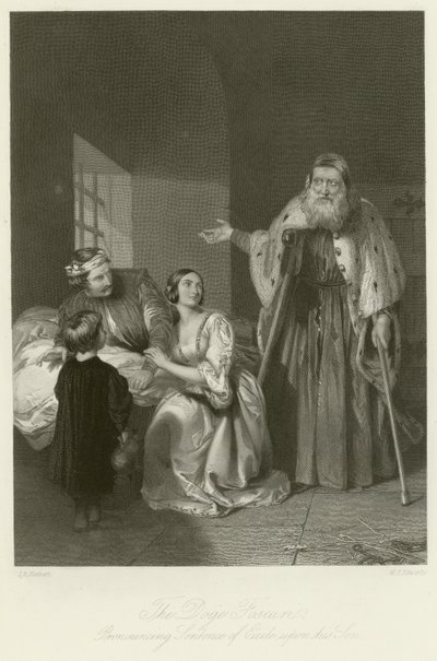 Os dois Foscari de John Rogers Herbert