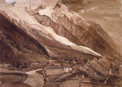The Glacier des Bossons, Chamonix, Junho de 1849 de John Ruskin