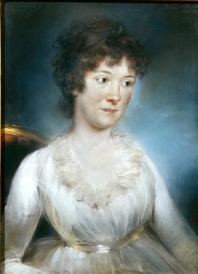 Retrato da Sra. David Russell de John Russell