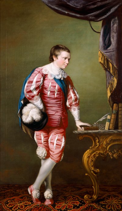 Retrato de Philip Stanhope (óleo sobre tela) de John Russell