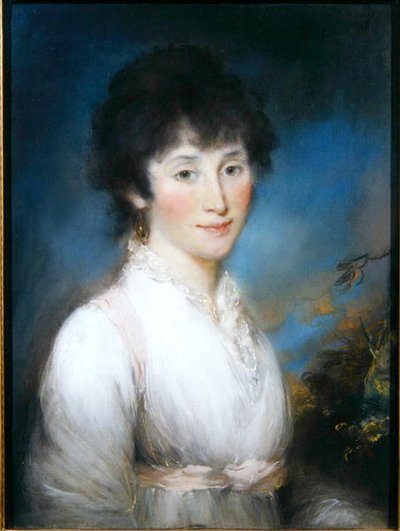 Rebekha Gines (Sra. Langdon) (pastel) de John Russell