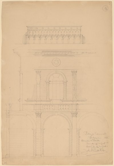 Câmara Municipal, Bolonha de John Russell Pope