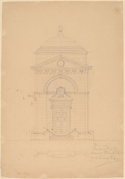Tumba de Dante, Ravena de John Russell Pope