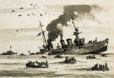 Após a operação de Malta, em 1942, o Cairo foi afundado por contratorpedeiros britânicos de John S. Smith