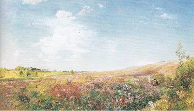 Paisagem de verão de John Samuel Raven