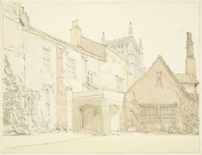South Front Prebendal House em Lower College Green de John Sanders