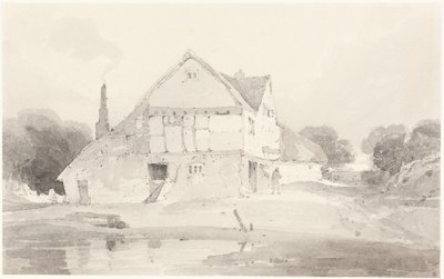 Uma casa de campo em Dorking, Surrey de John Sell Cotman