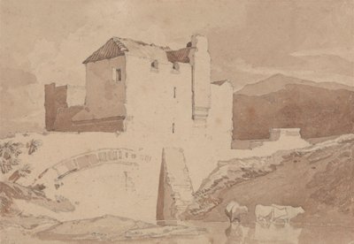 Um edifício antigo de John Sell Cotman