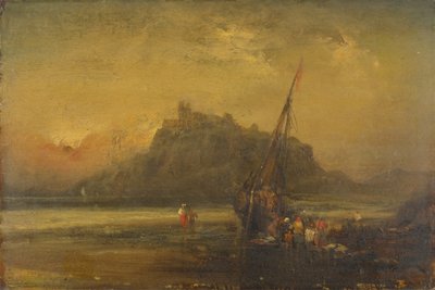 Cena de praia de John Sell Cotman