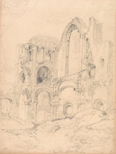 Priorado de Castle Acre, Norfolk de John Sell Cotman