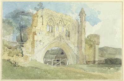 Abadia de Kirkham de John Sell Cotman