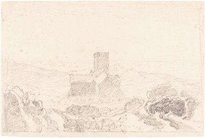 Paisagem com Igreja de John Sell Cotman