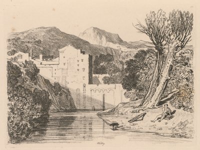Estudos estão livres da placa 22, Whitby de 1838. de John Sell Cotman