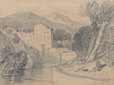Perto de Whitby, Yorkshire de John Sell Cotman