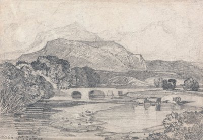 Tan-y-Bwlch, País de Gales do Norte de John Sell Cotman