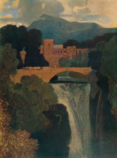 Cachoeira, c1807, 1923 de John Sell Cotman