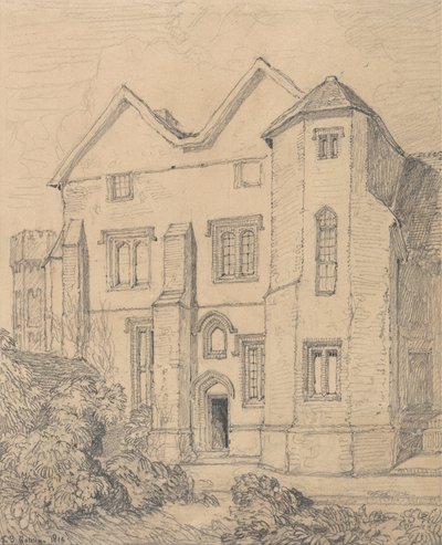 Upwell Rectory, Norfolk de John Sell Cotman