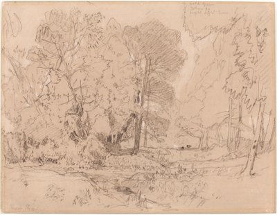 Paisagem arborizada de John Sell Cotman