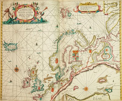 Carta geral da navegação setentrional de John Seller