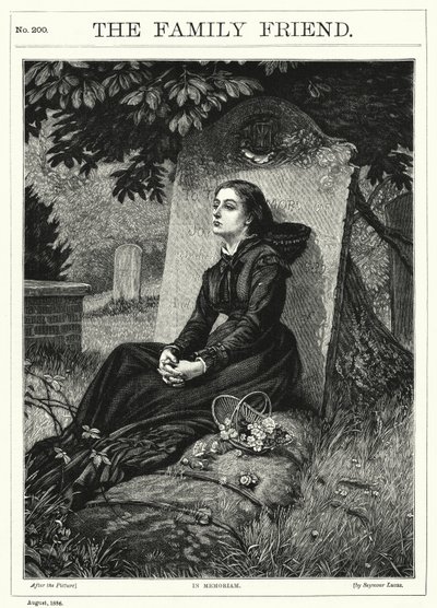 In memoriam (gravura) de John Seymour (after) Lucas