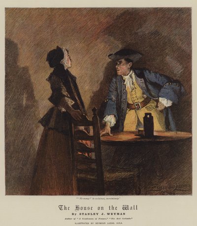 A Casa na Parede (Chromolitho) de John Seymour Lucas