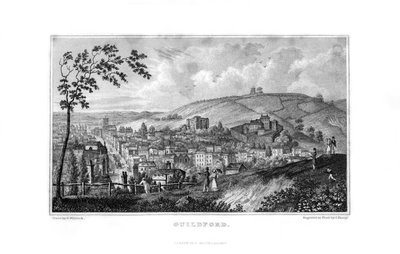 Guildford, Surrey, 1829. de John Shury