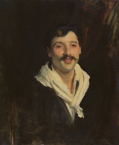 Um marinheiro italiano (óleo sobre tela) de John Singer Sargent