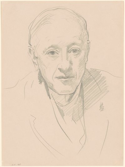 busto de homem de John Singer Sargent