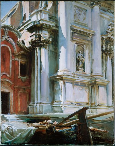 Igreja de Santa Stae, Veneza, 1913 de John Singer Sargent