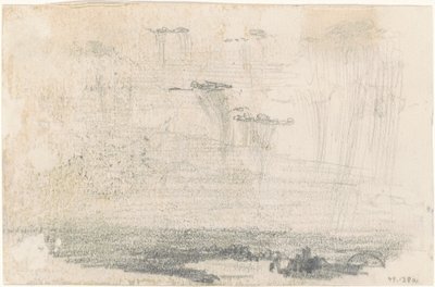 Nuvens [verso] de John Singer Sargent