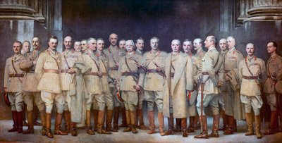 Oficiais Gerais da Primeira Guerra Mundial de John Singer Sargent