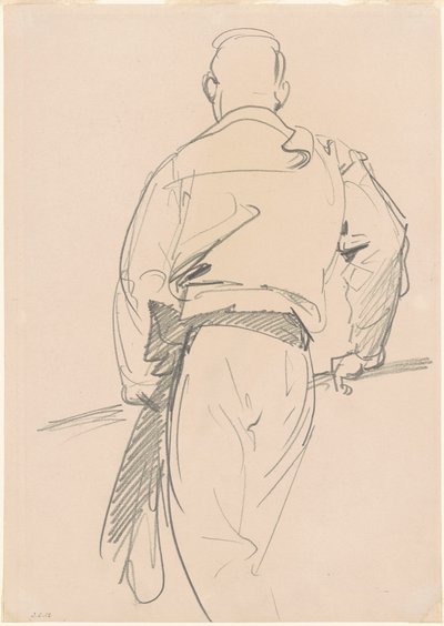Gondolier, Veneza, 1912. de John Singer Sargent