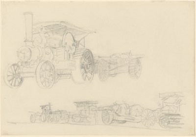 Carruagens de armas, França de John Singer Sargent
