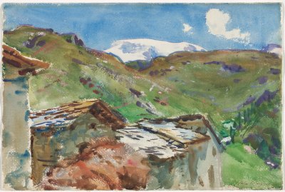No Tirol austríaco de John Singer Sargent