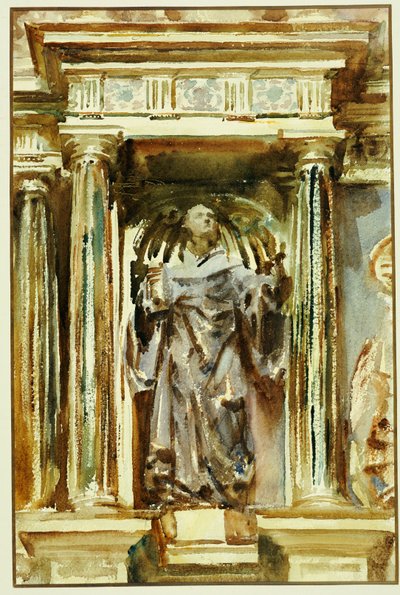 Em uma igreja em Granada de John Singer Sargent