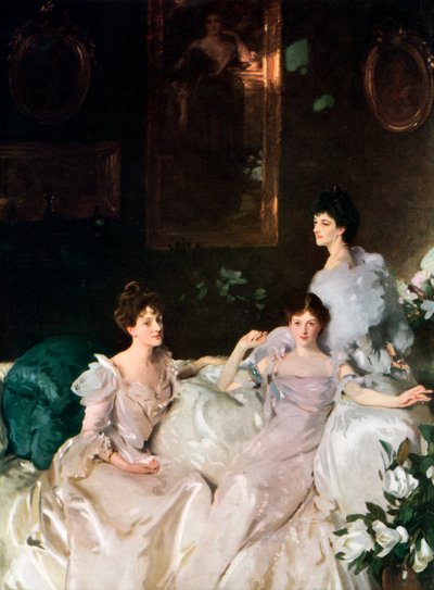 Lady Elcho, Sra. Tennant e Sra. Adeane, 1926. de John Singer Sargent